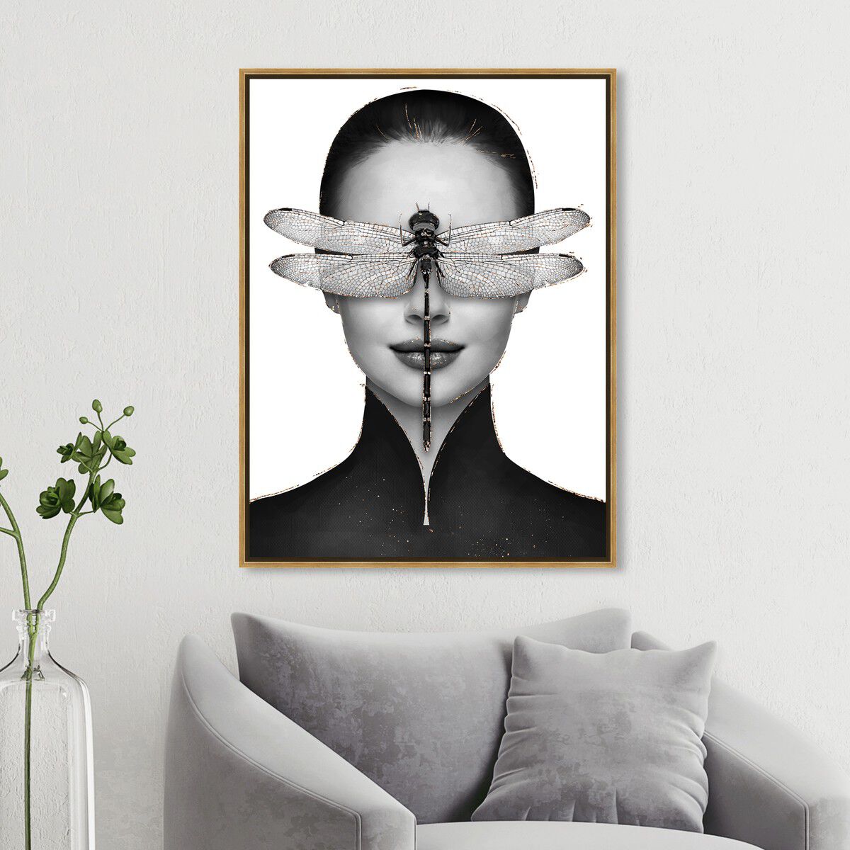 36x54/Framed Canvas/PSGLD