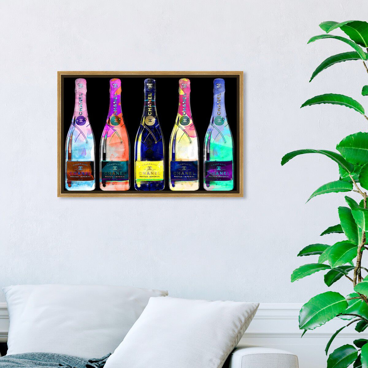 54x36/Framed Canvas/PSGLD