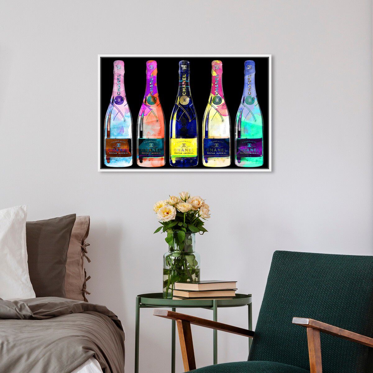 54x36/Framed Canvas/WFL