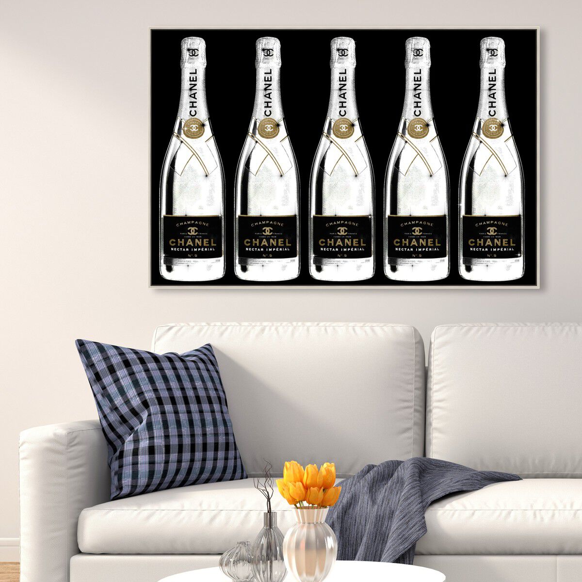 54x36/Framed Canvas/CFL