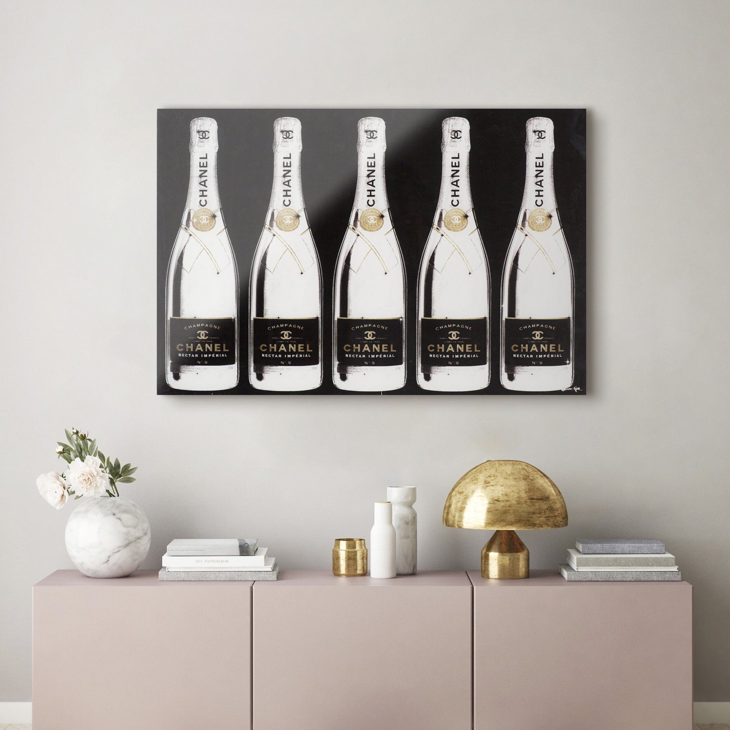 Drink Up Champagne Black