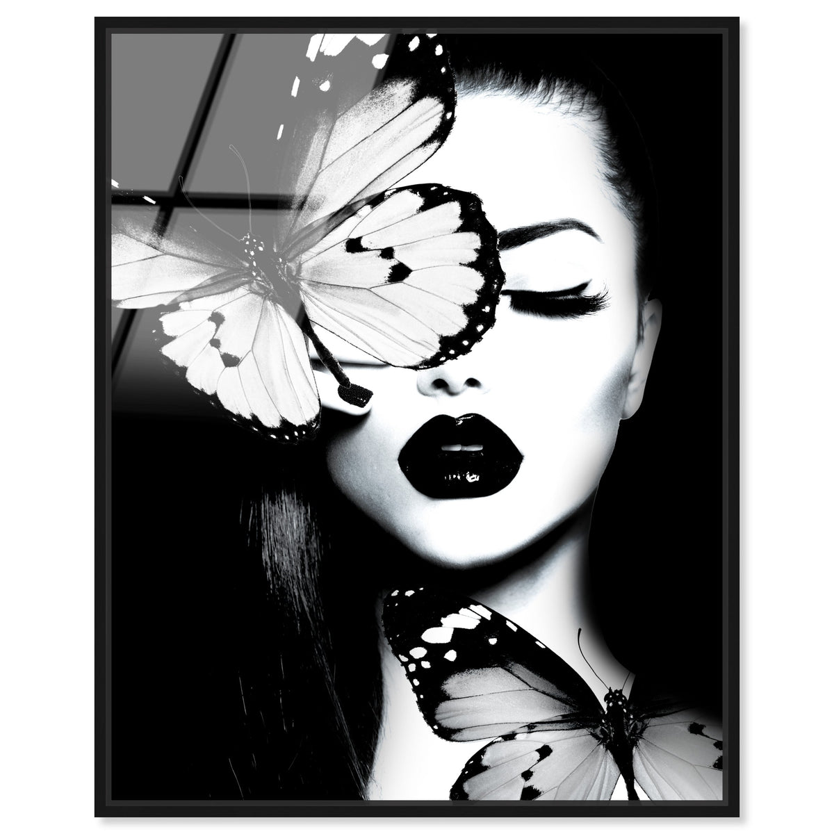 Dutchess of The Butterflies | Wall Art by Oliver Gal