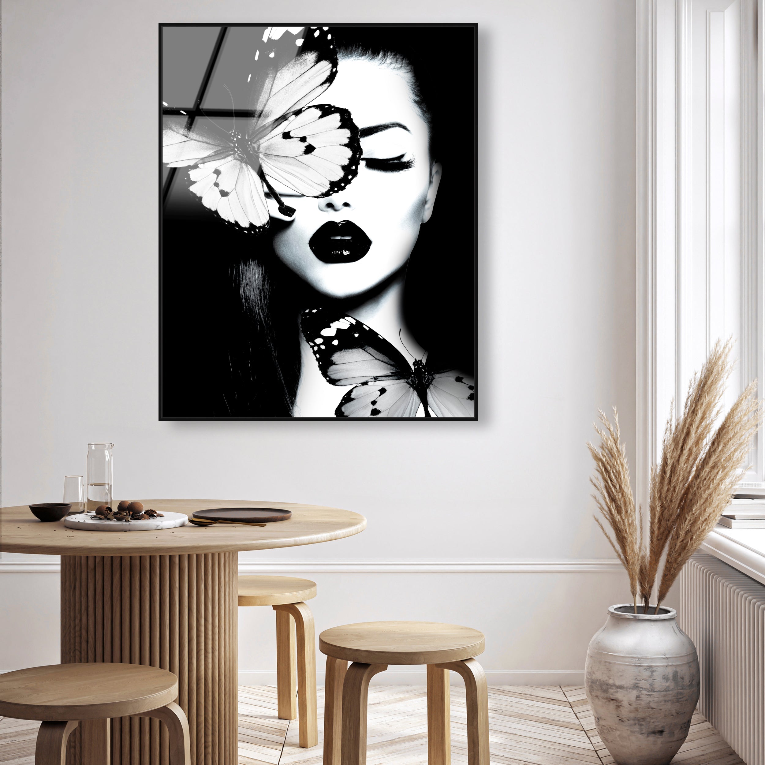 Dutchess of The Butterflies | Wall Art by Oliver Gal
