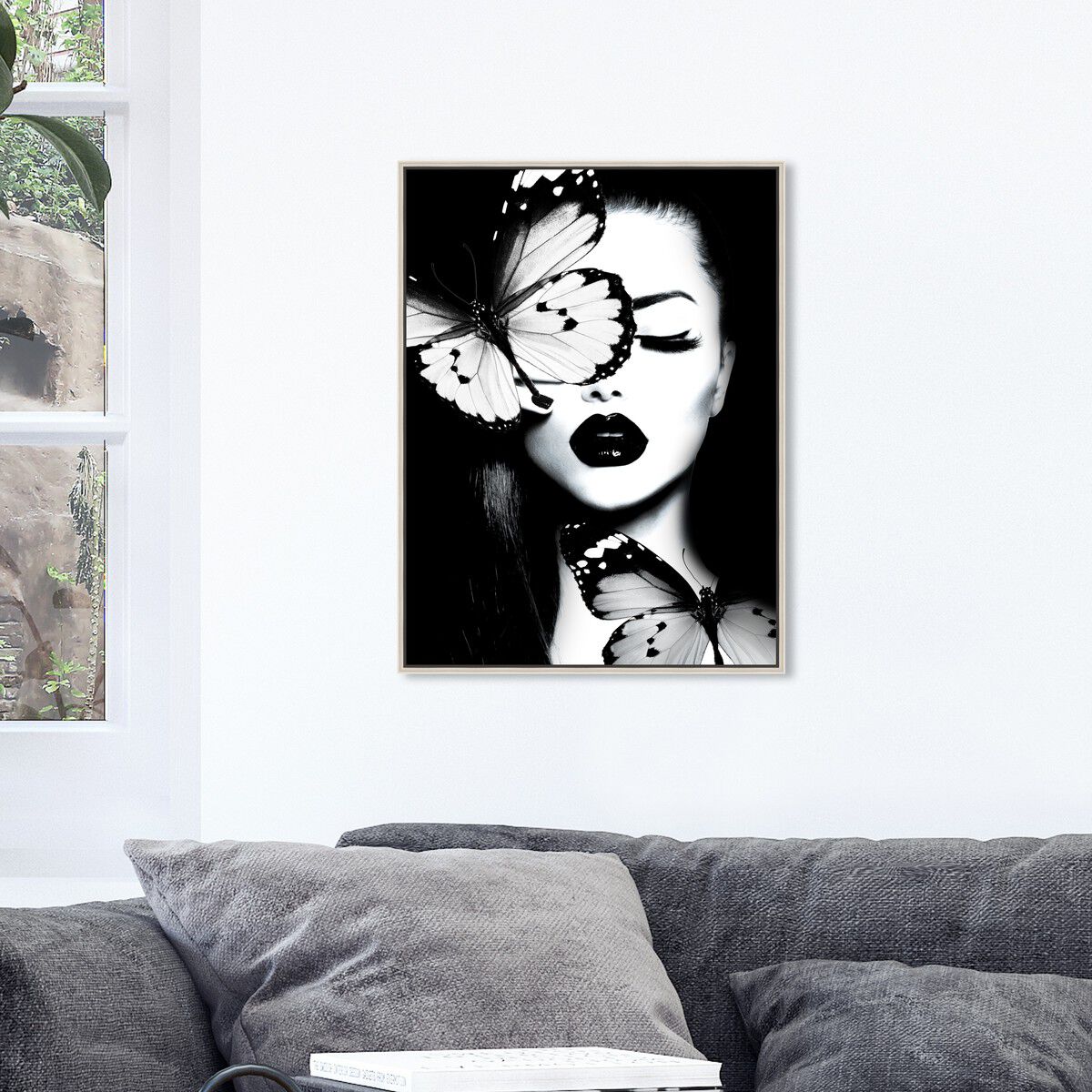 36x54/Framed Canvas/CFL