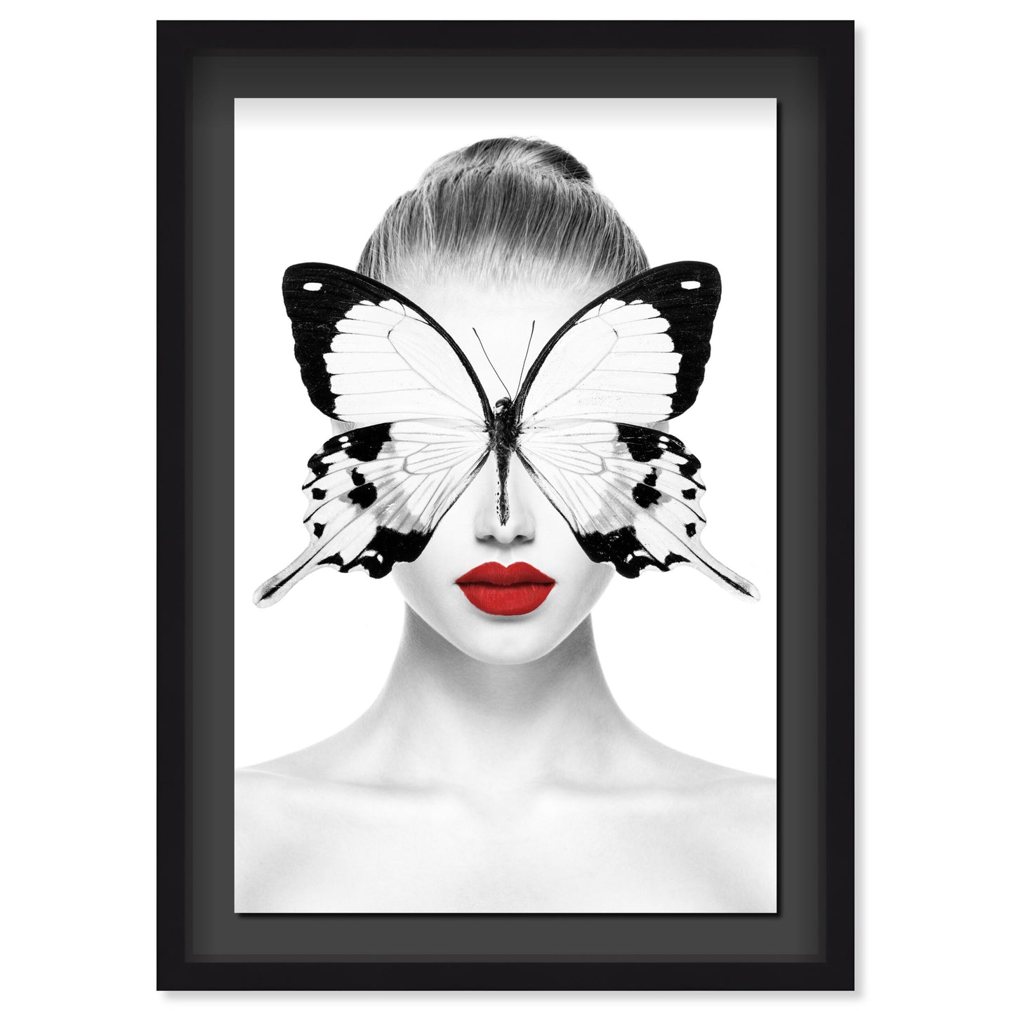 Red Duchess - Displayed in a shadowbox