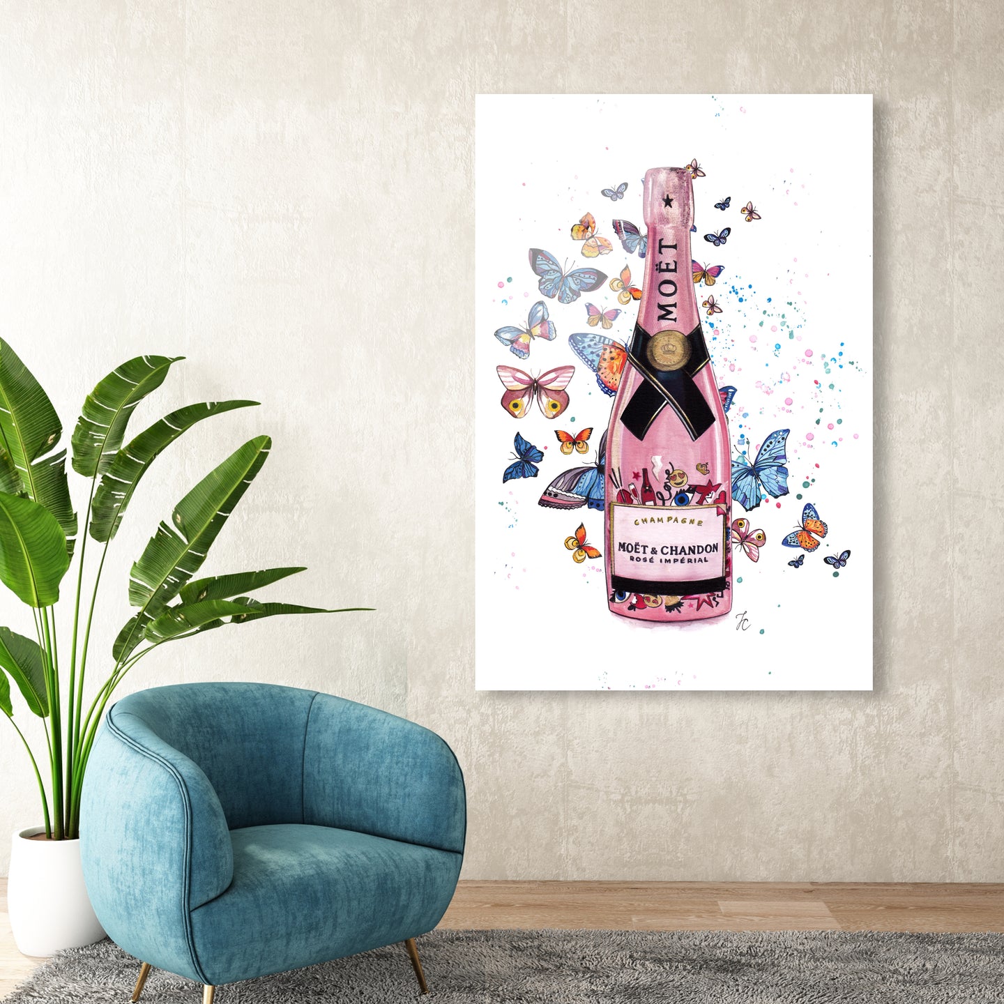 36x54/Acrylic/Unframed