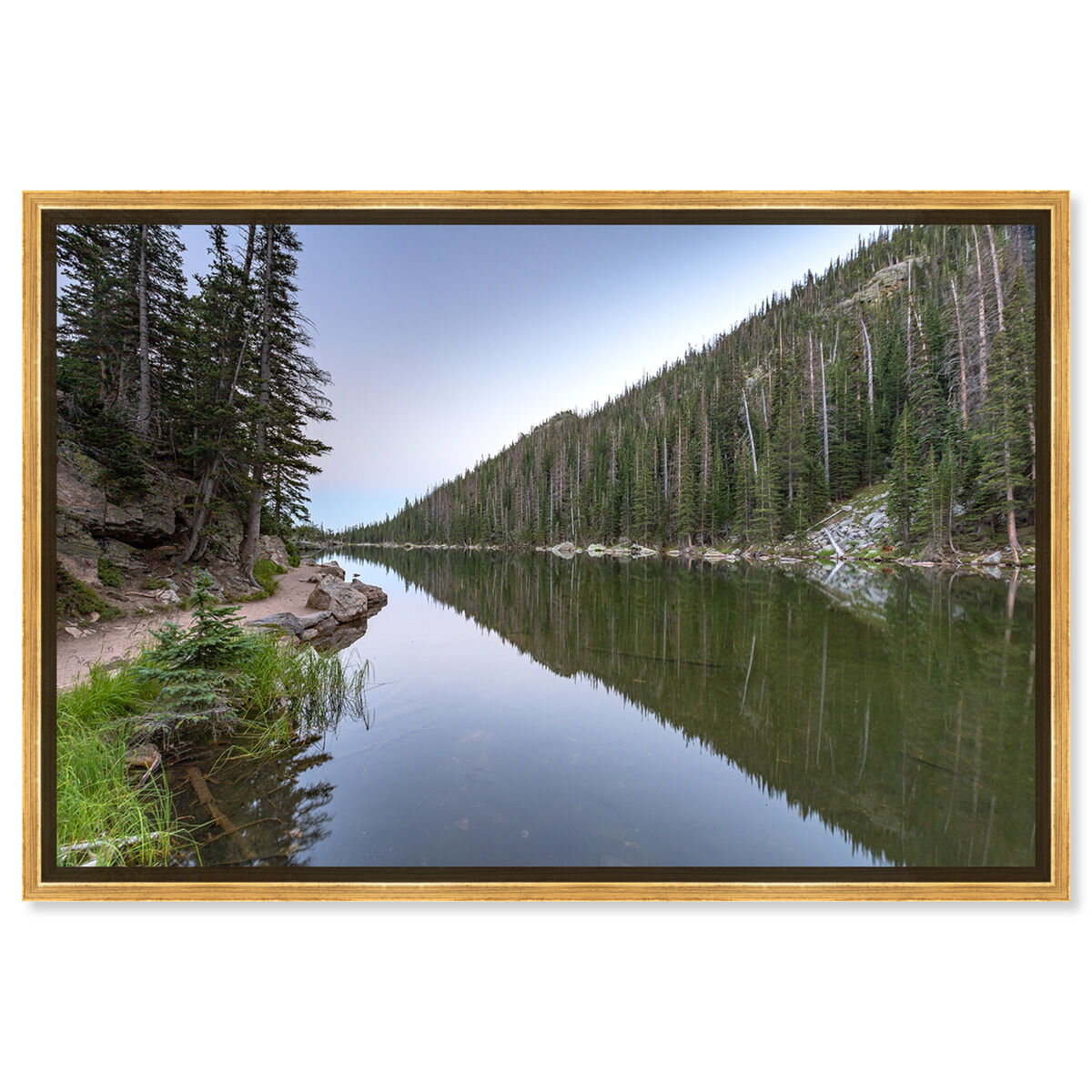 54x36/Framed Canvas/PSGLD