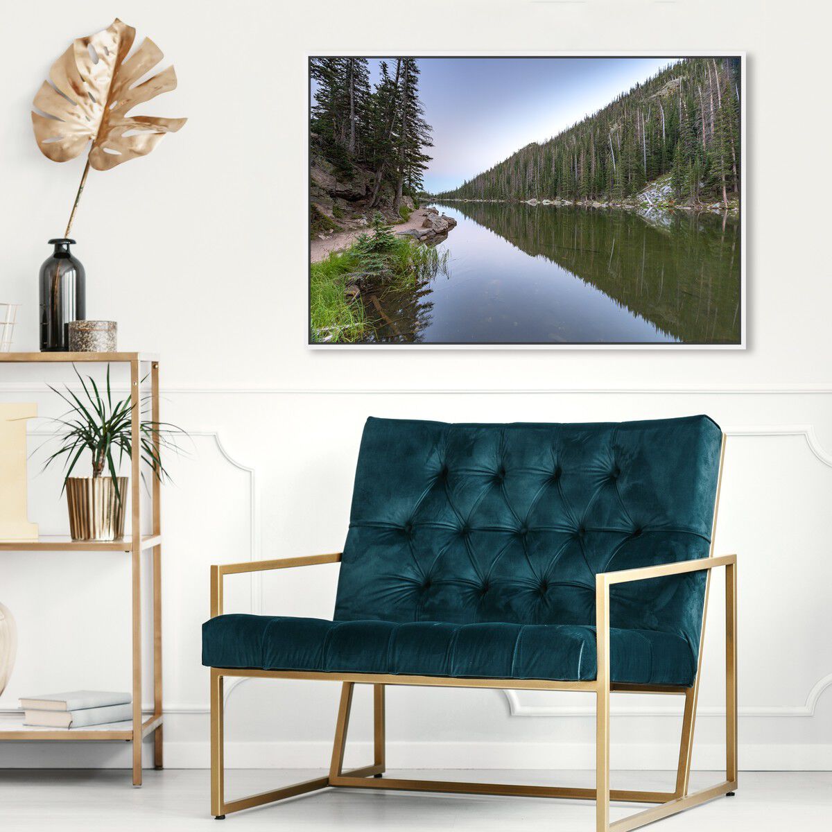 54x36/Framed Canvas/WFL