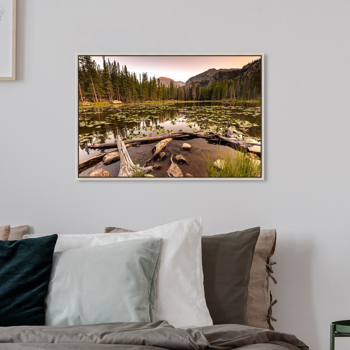 54x36/Framed Canvas/CFL