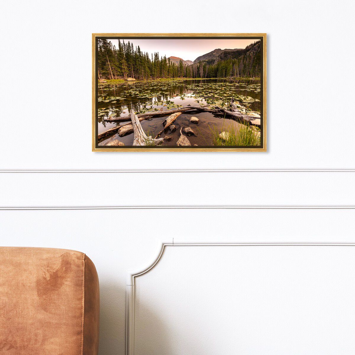54x36/Framed Canvas/PSGLD