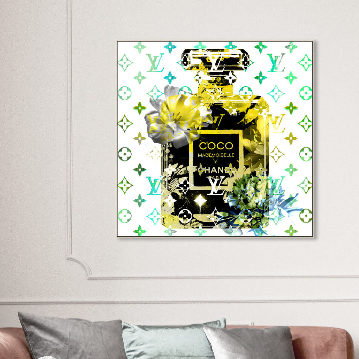 40x40/Framed Canvas/CFL