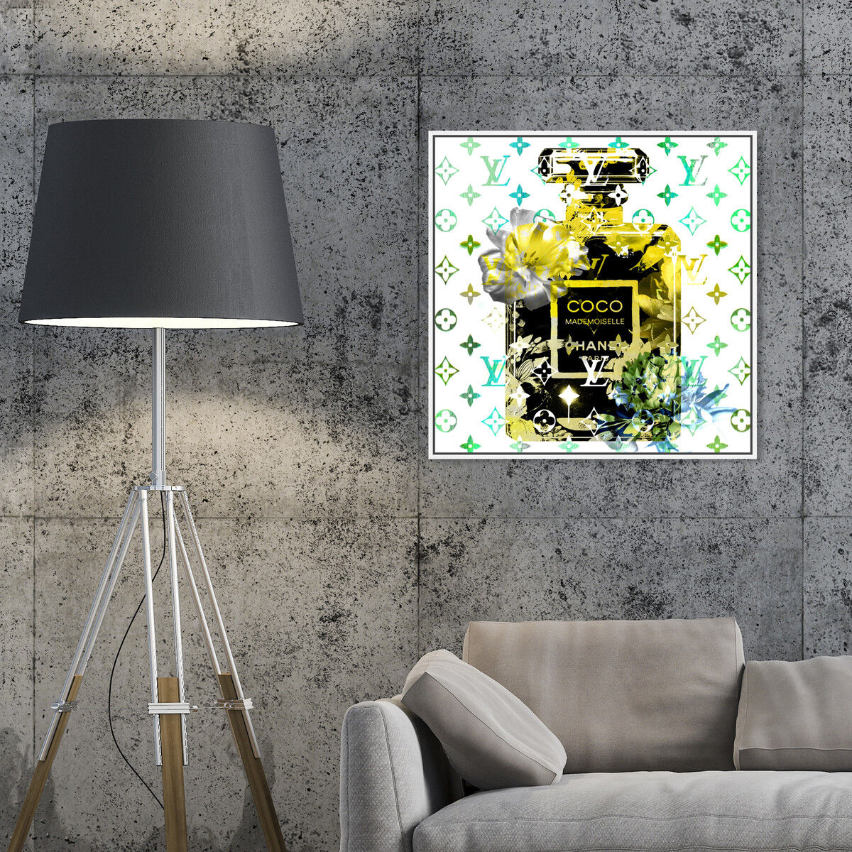 40x40/Framed Canvas/WFL