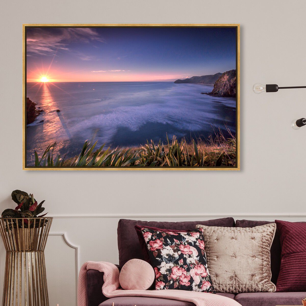 54x36/Framed Canvas/PSGLD