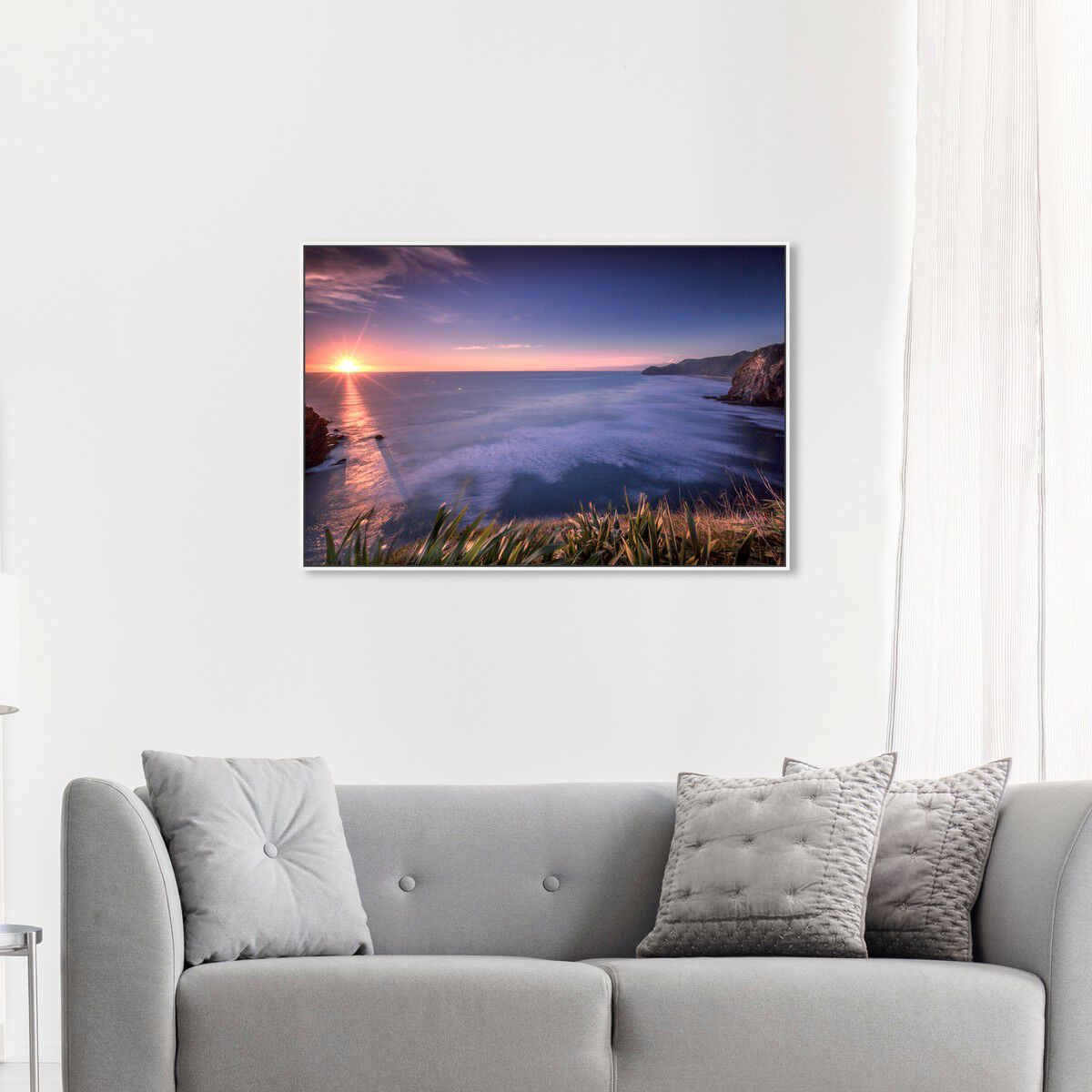 54x36/Framed Canvas/WFL