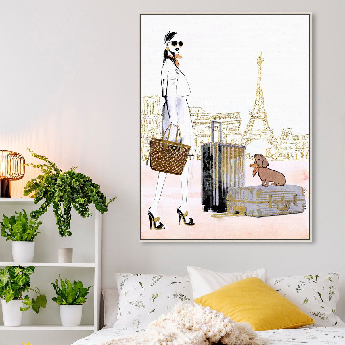 36x54/Framed Canvas/CFL