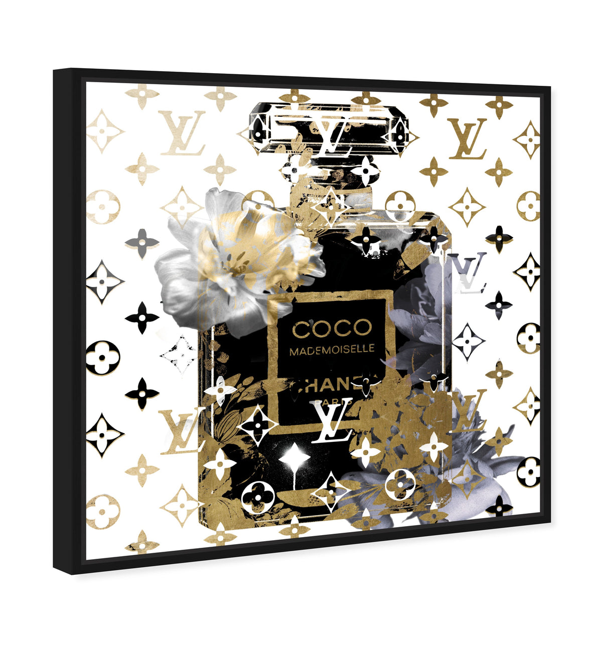 Coco Blinded Love Blue | Fashion Wall Art | Oliver Gal