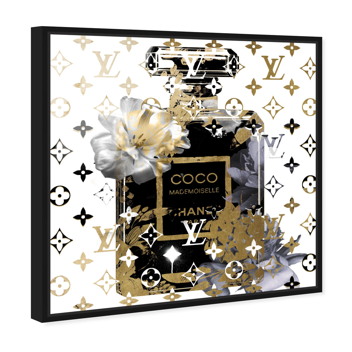 Coco Blinded Love Blue | Fashion Wall Art | Oliver Gal