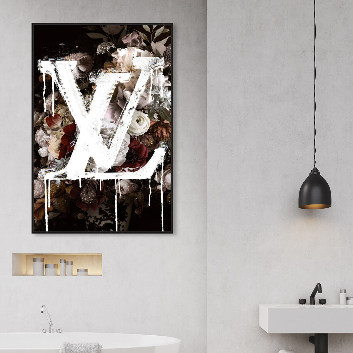 36x54/Framed Canvas/BFL