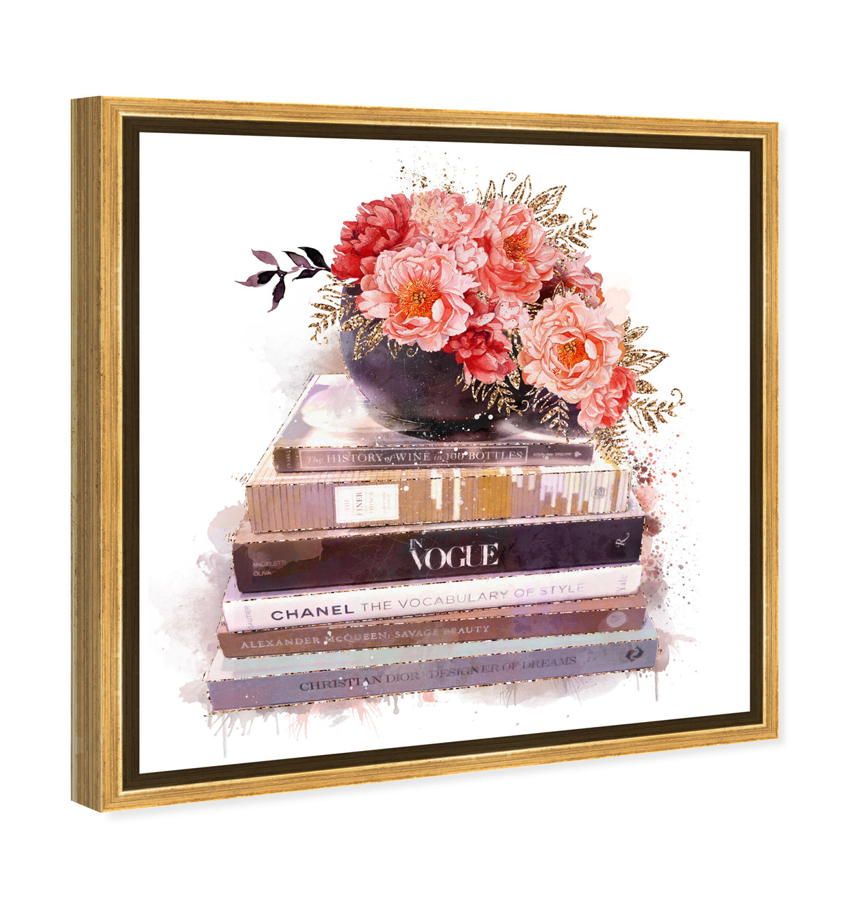 40x40/Framed Canvas/PSGLD