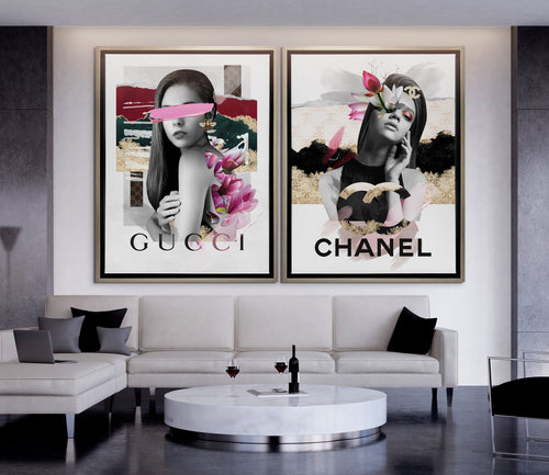 Abstract Glamour Girls