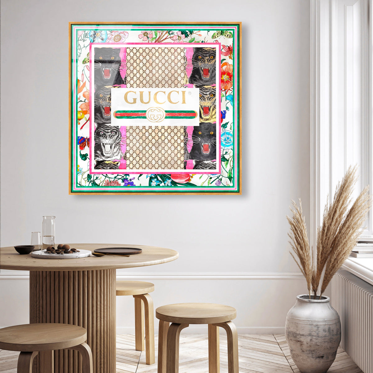 Oliver Gal 正規品　Tiffany GUCCI カクテルアート Grand Royal Fashion III: Glam Wall Art | Oliver Gal