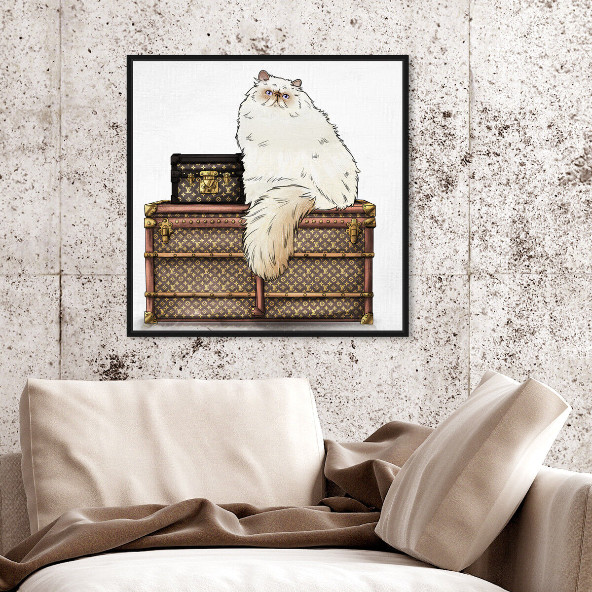 40x40/Framed Canvas/BFL