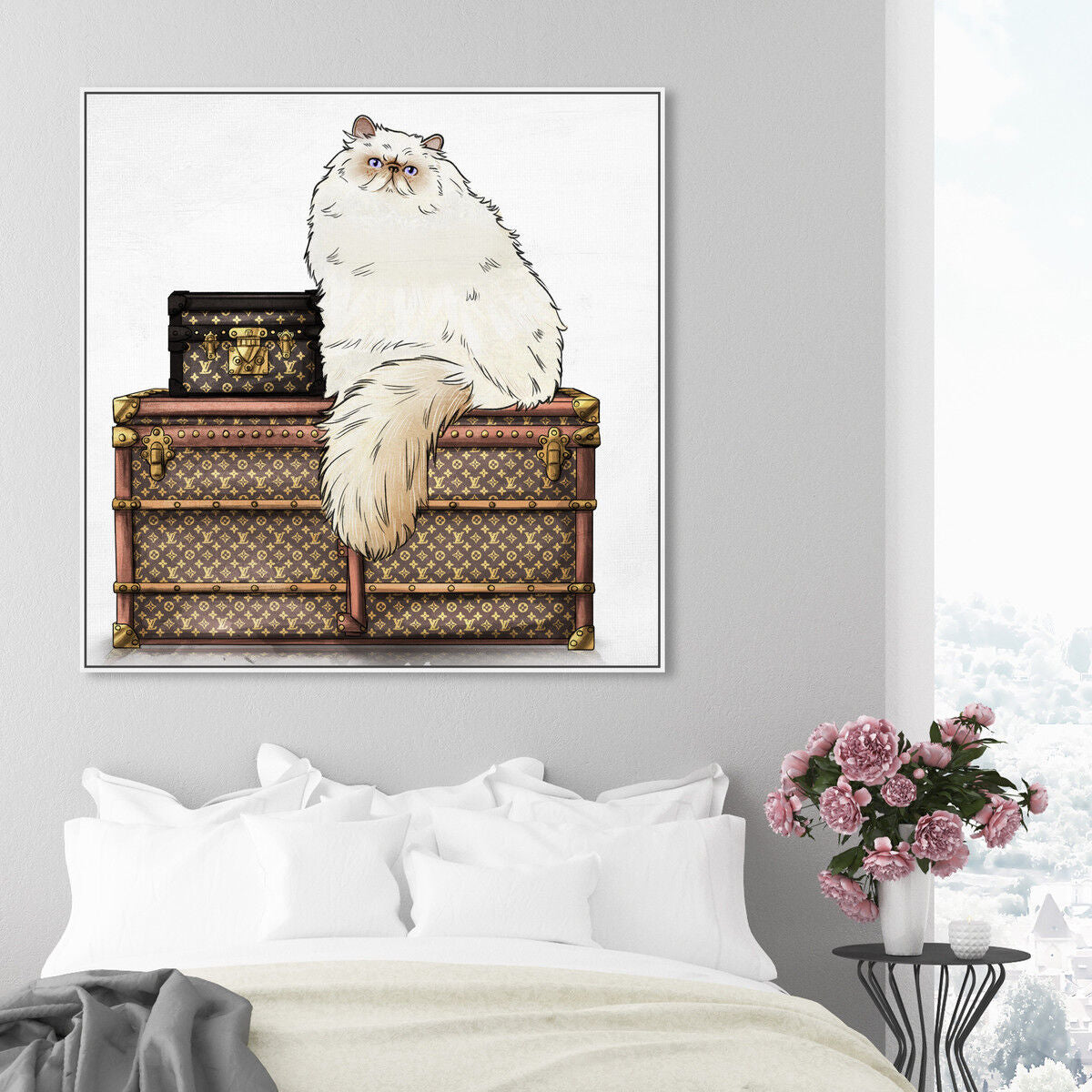 40x40/Framed Canvas/WFL