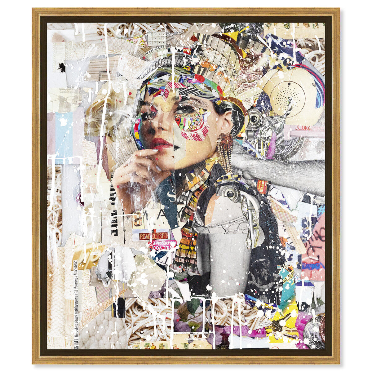 36x45/Framed Canvas/PSGLD