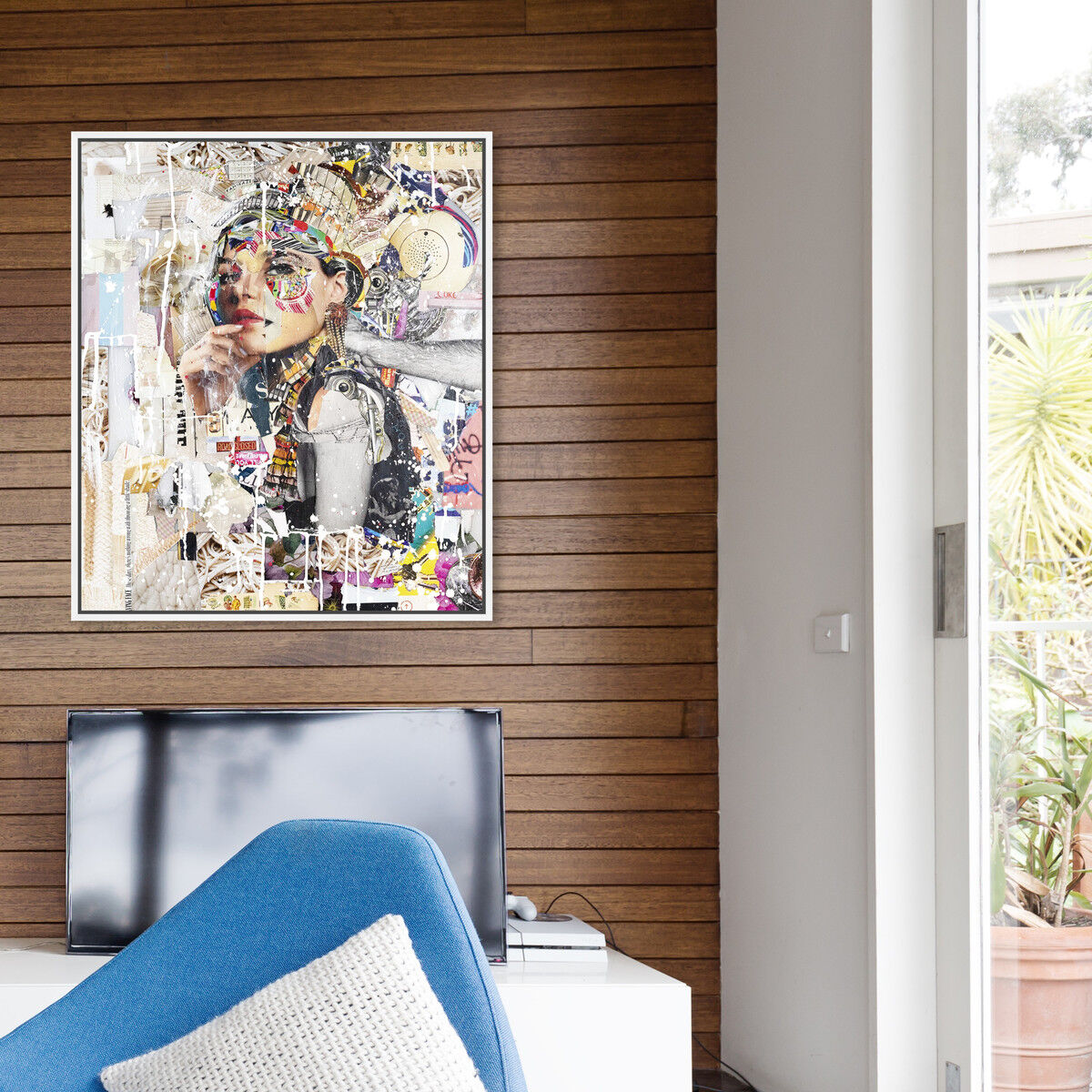 36x45/Framed Canvas/WFL