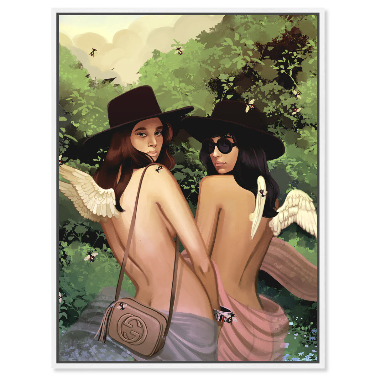 36x54/Framed Canvas/WFL