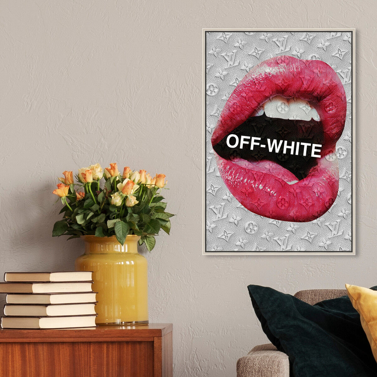 36x54/Framed Canvas/CFL
