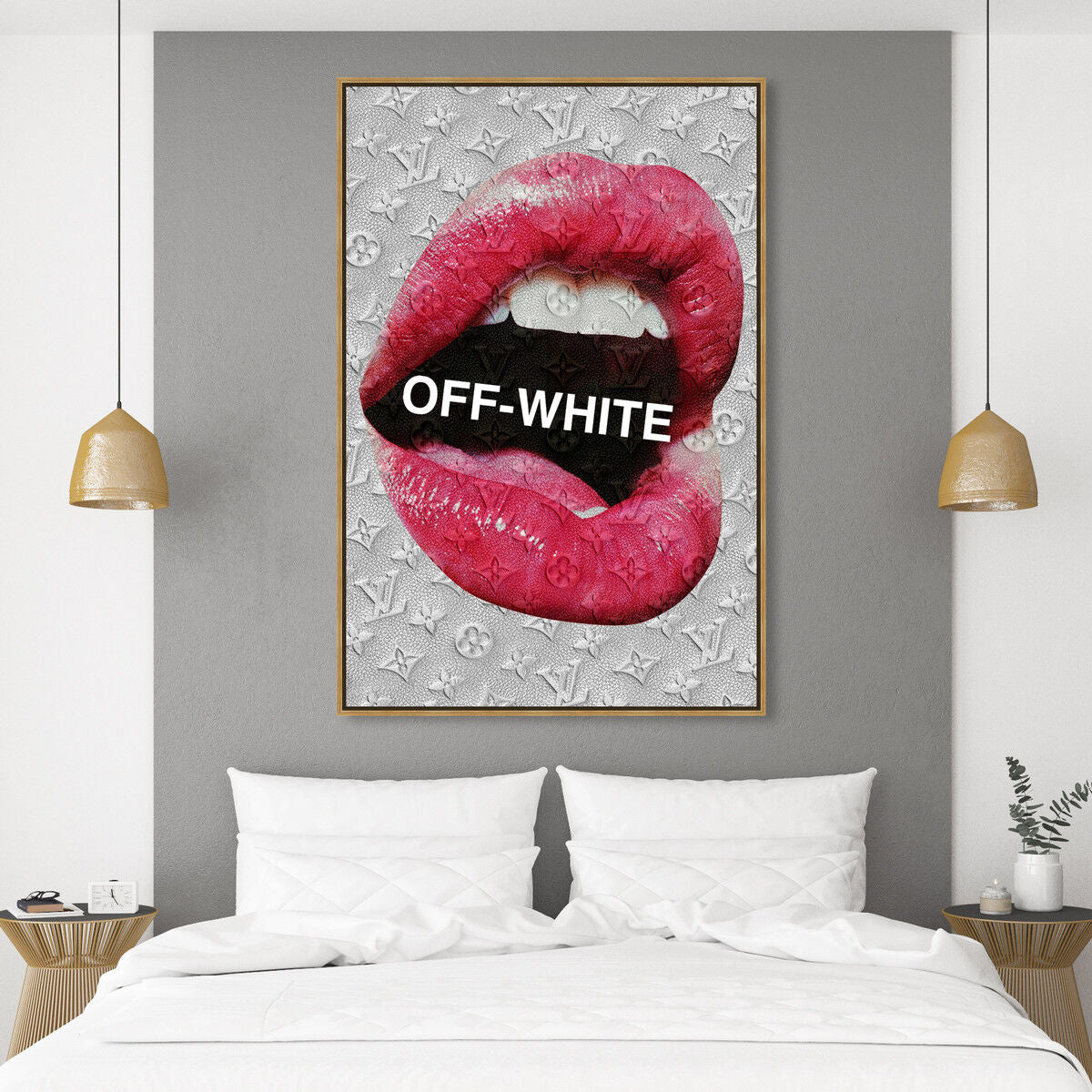 36x54/Framed Canvas/PSGLD