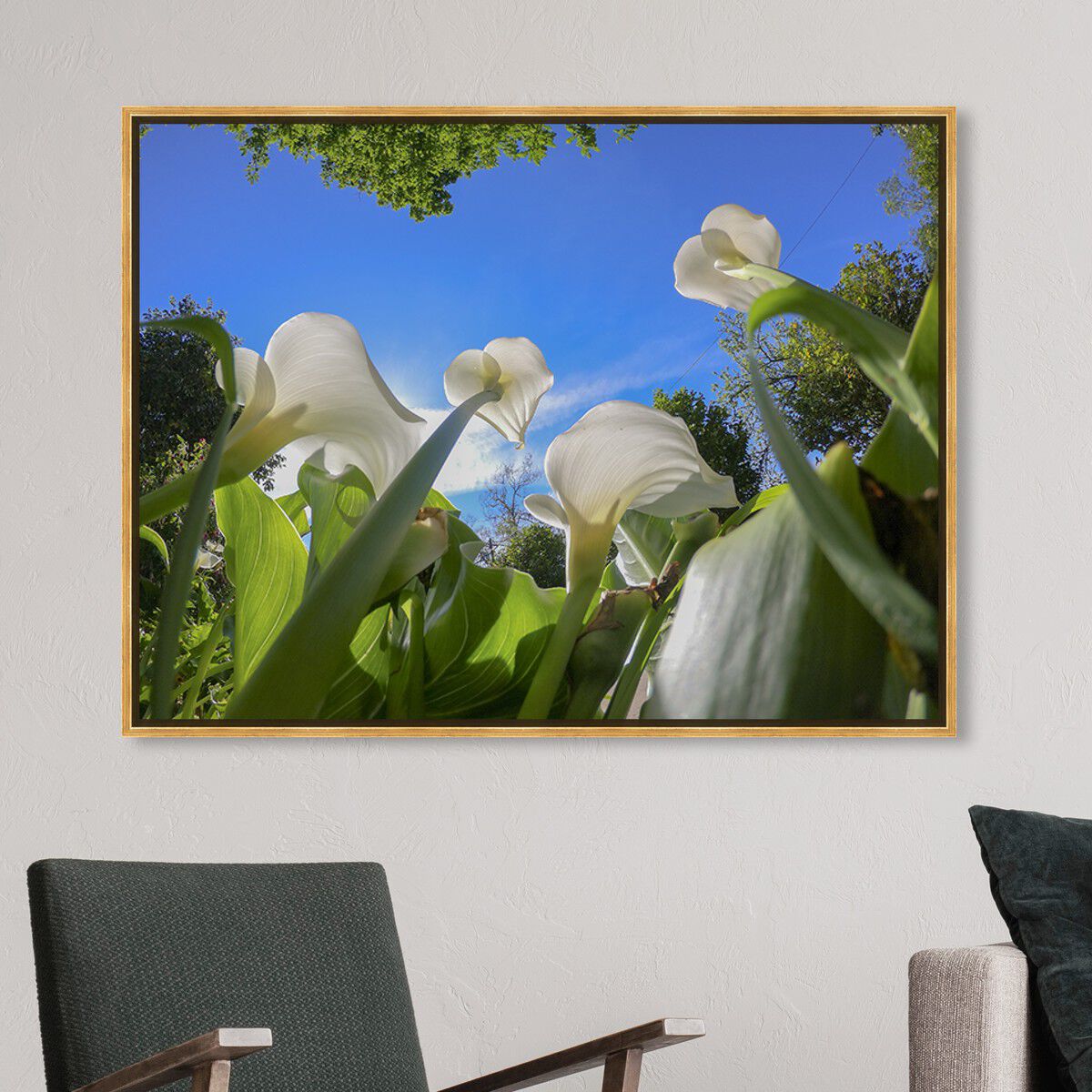54x36/Framed Canvas/PSGLD