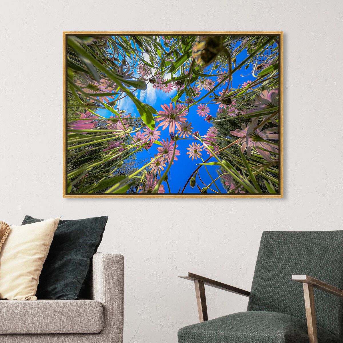 54x36/Framed Canvas/PSGLD