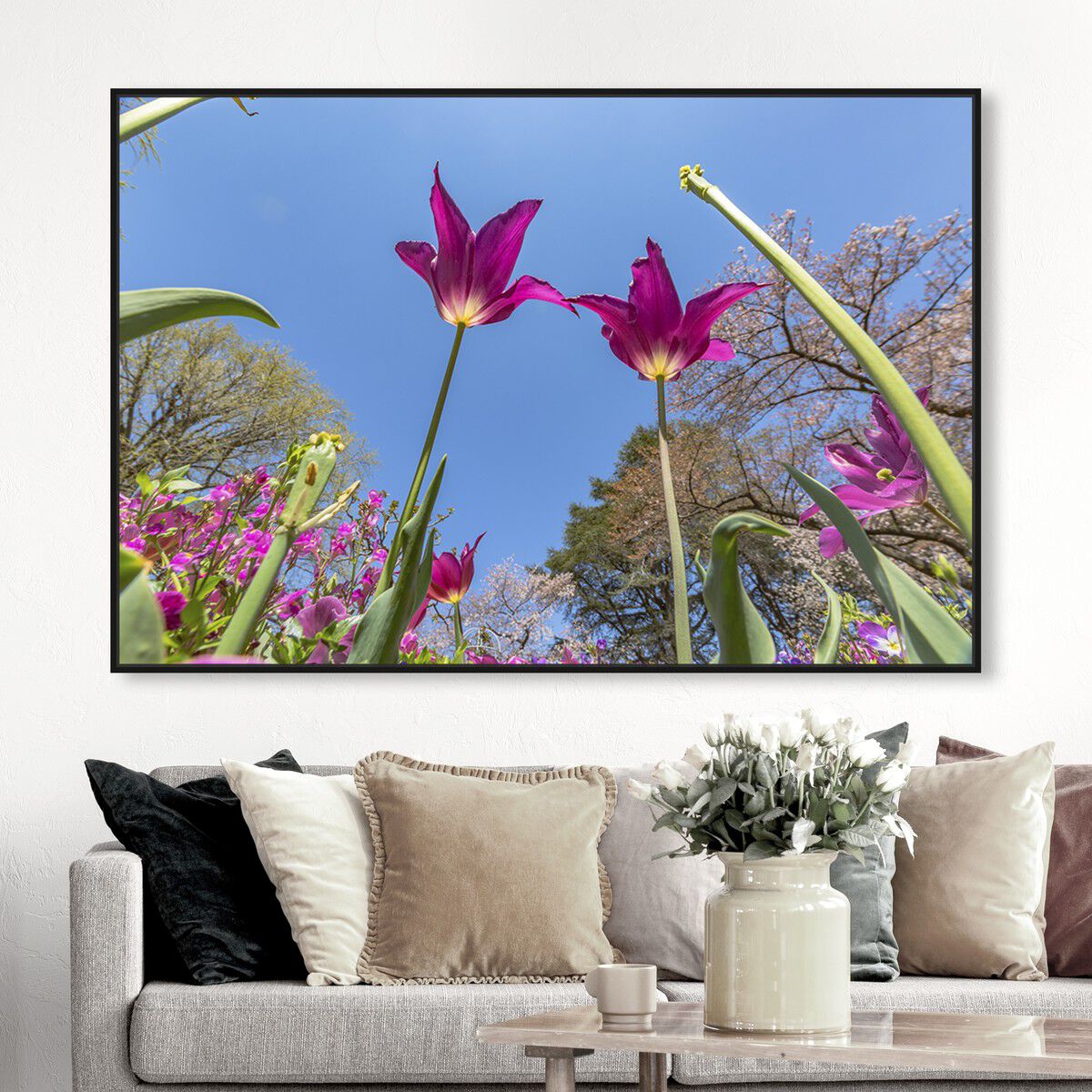 54x36/Framed Canvas/BFL