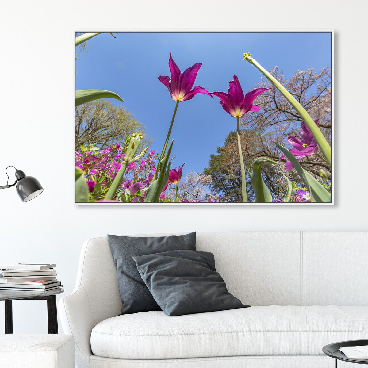 54x36/Framed Canvas/WFL