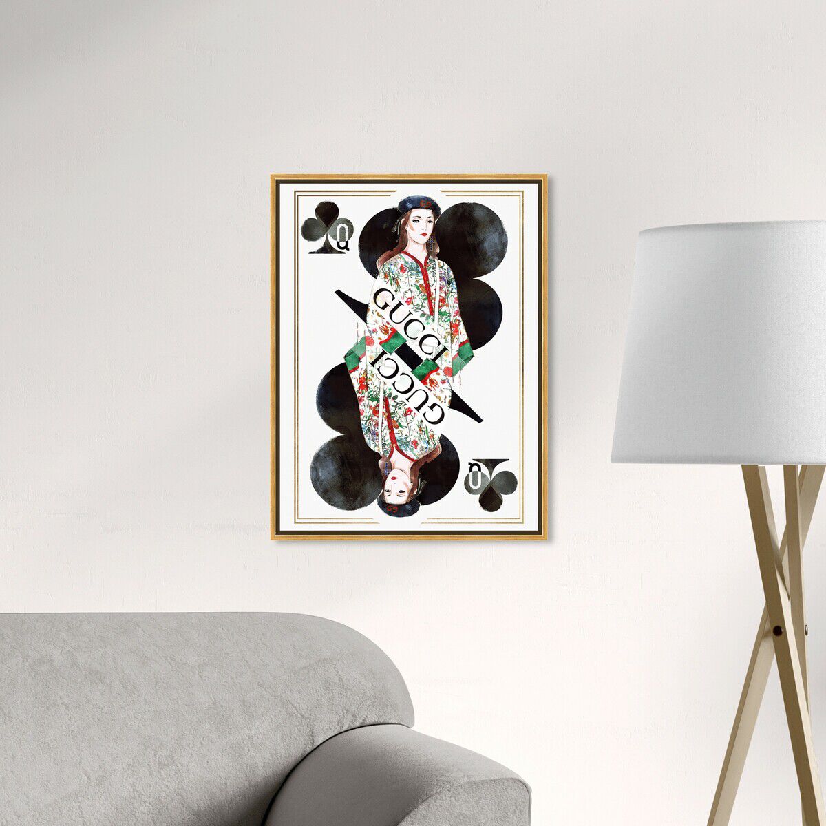 36x54/Framed Canvas/PSGLD