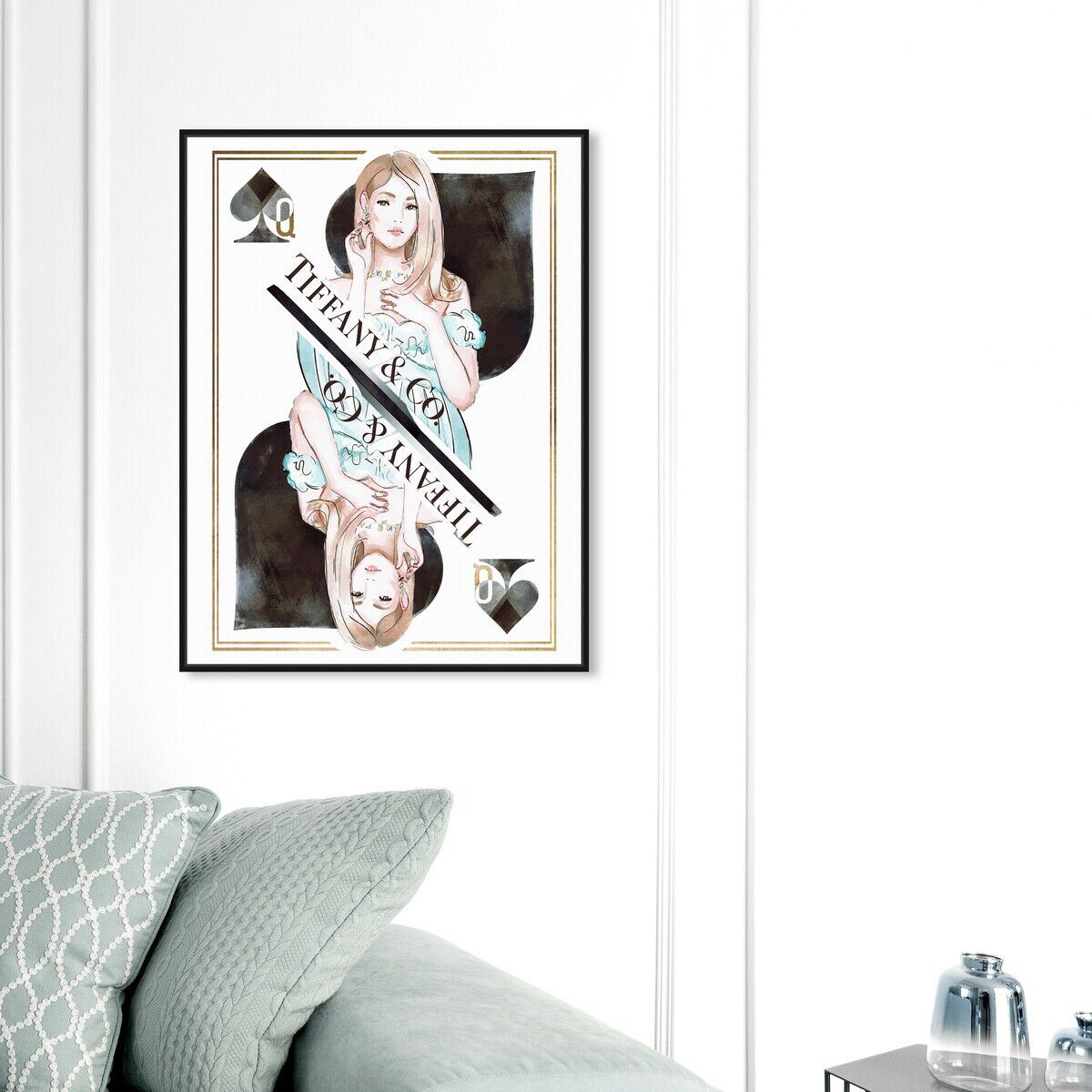 Queen of Spades Precious | Limited Edition Oliver Gal Wall Art