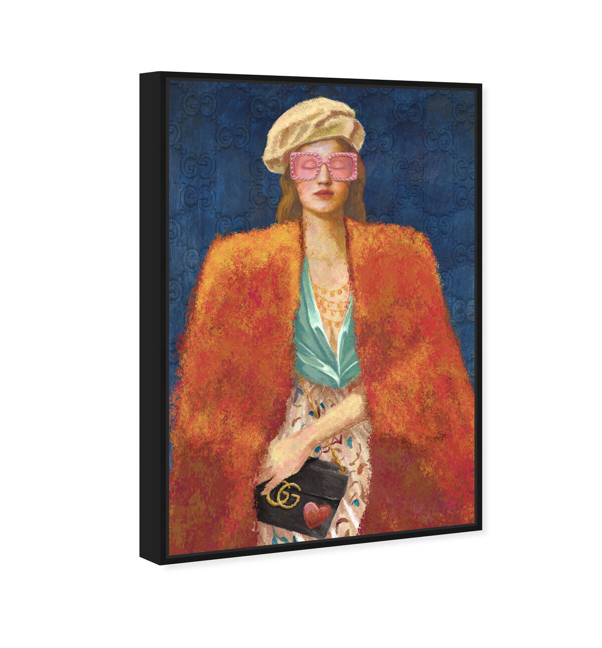36x54/Framed Canvas/BFL
