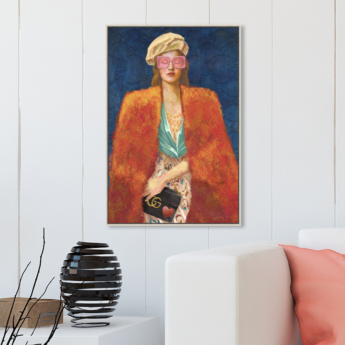 36x54/Framed Canvas/CFL