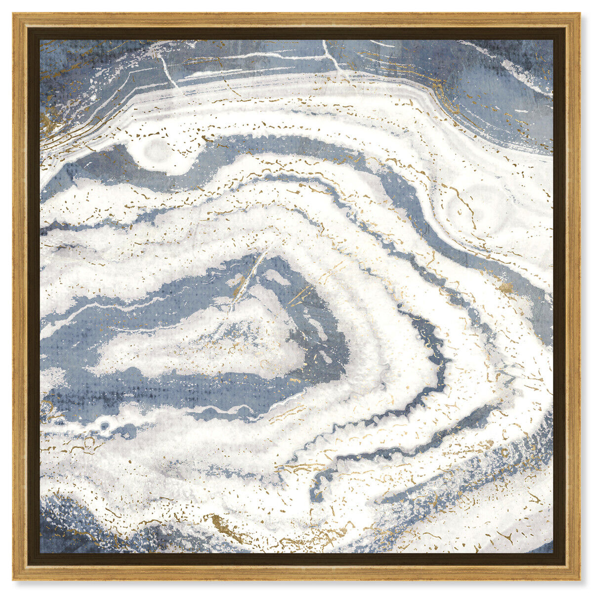 40x40/Framed Canvas/PSGLD