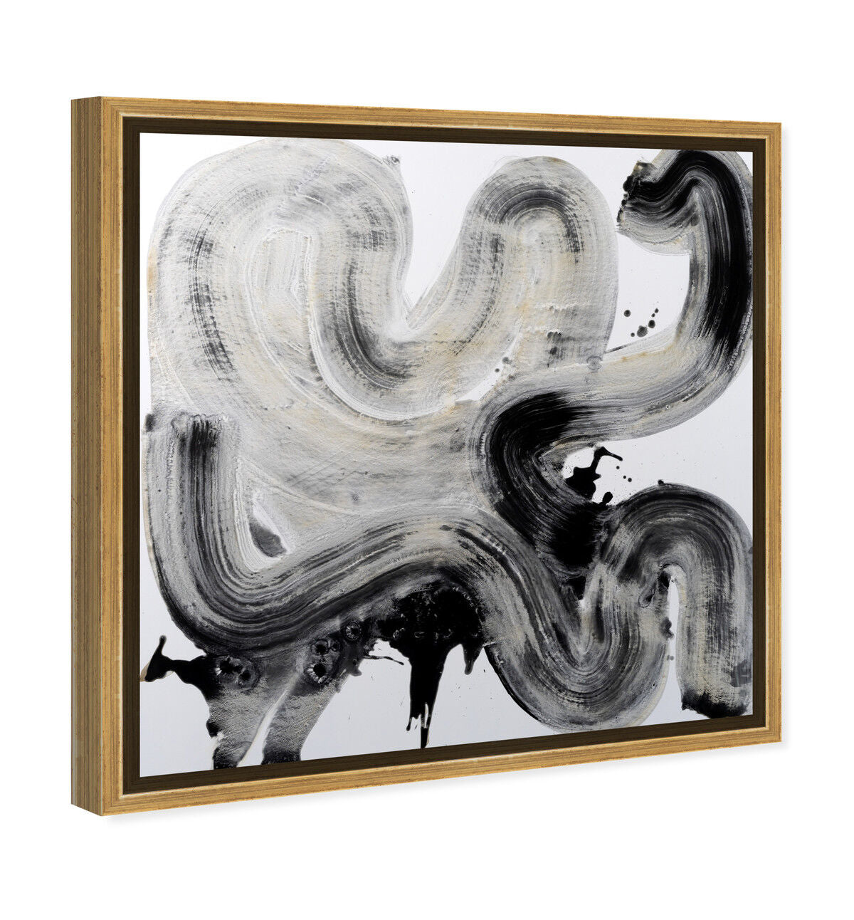 40x40/Framed Canvas/PSGLD