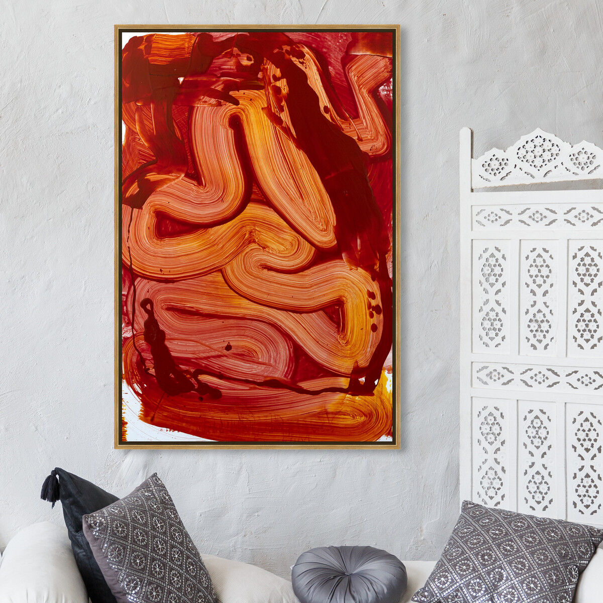 36x54/Framed Canvas/PSGLD