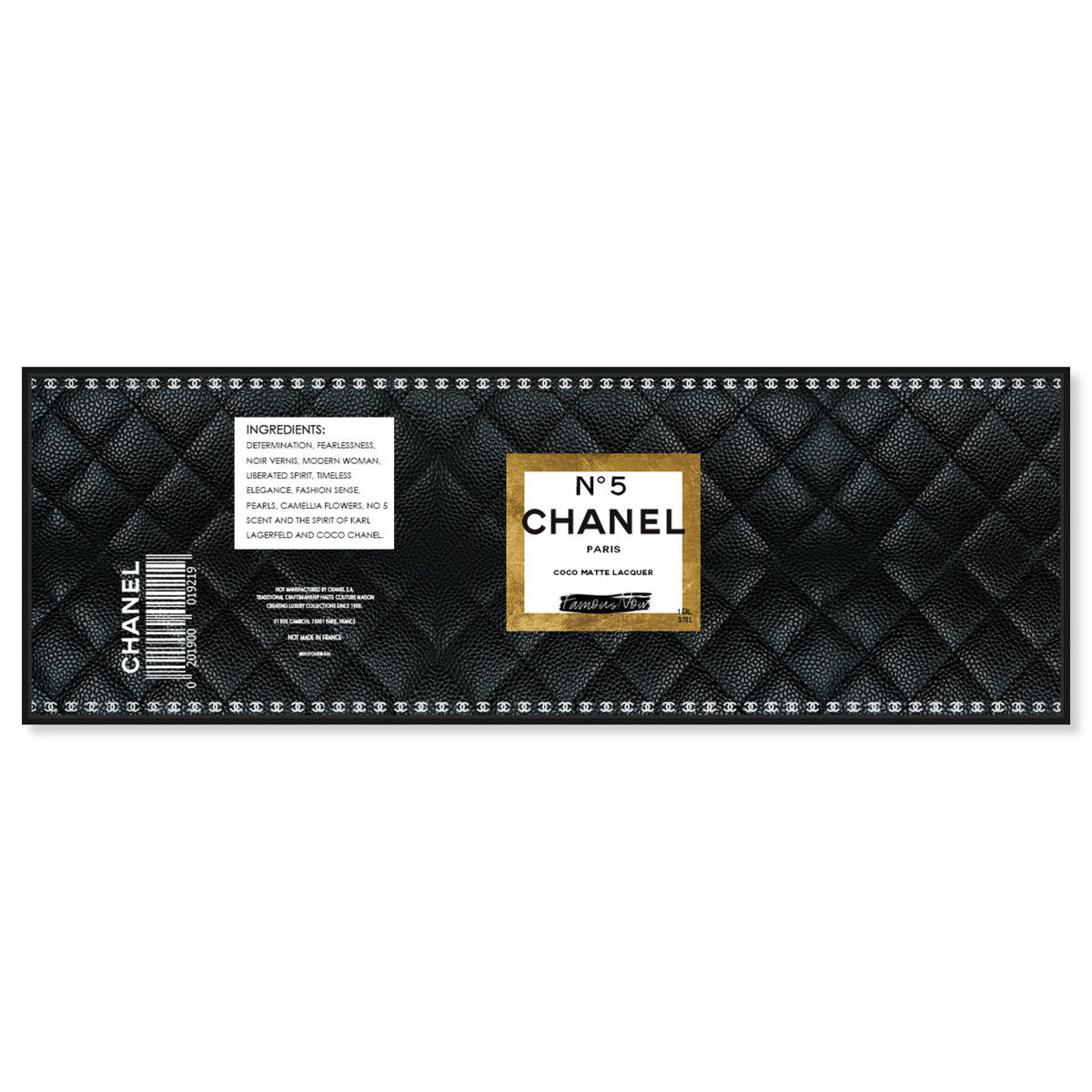 54x20/Framed Canvas/BFL