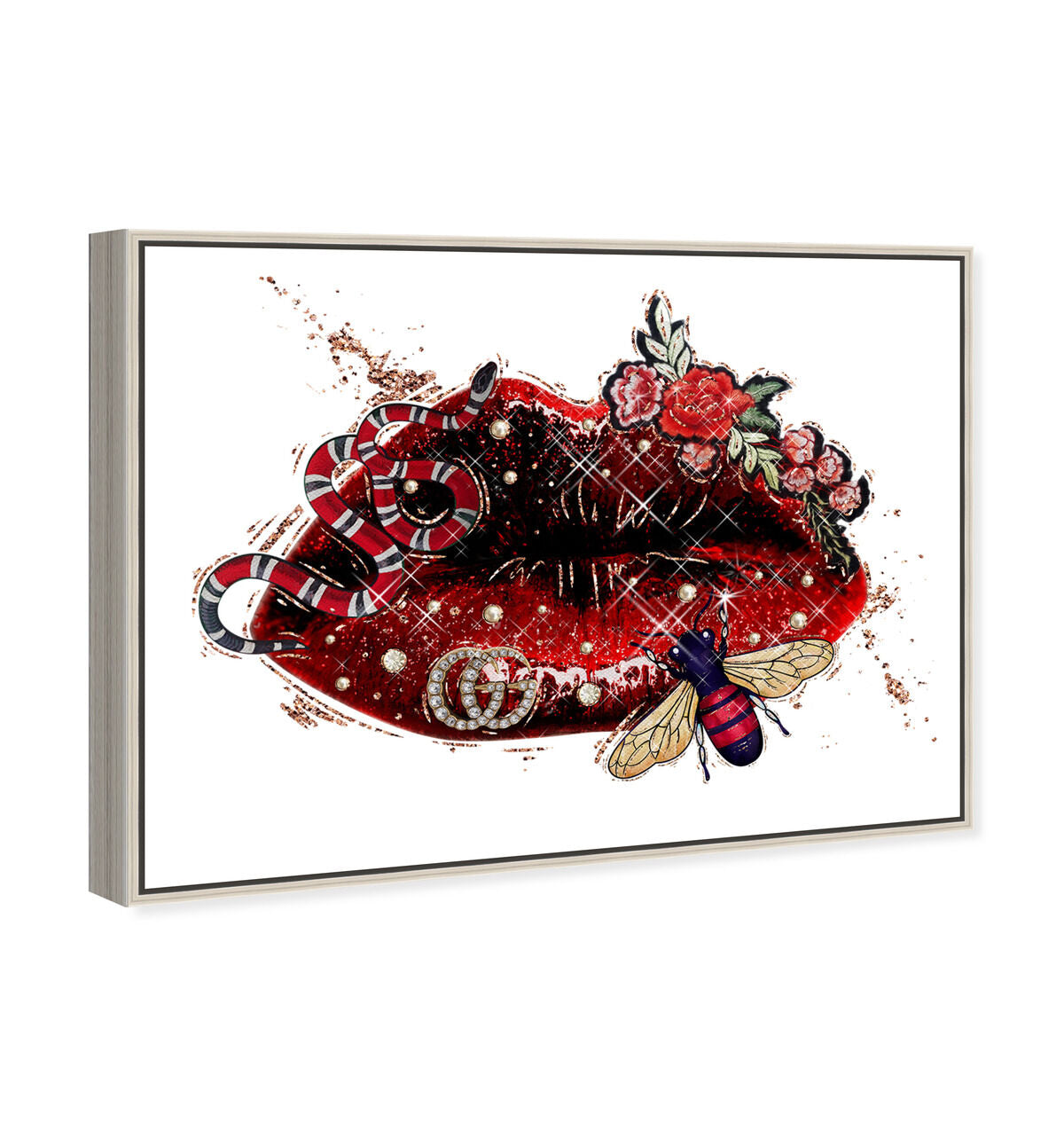 54x36/Framed Canvas/CFL