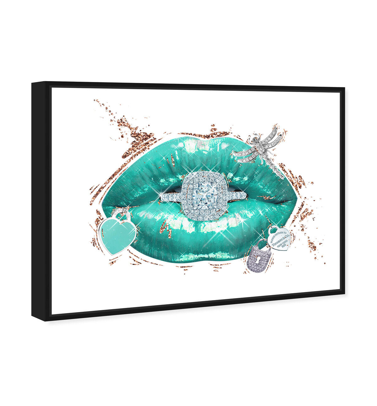54x36/Framed Canvas/BFL