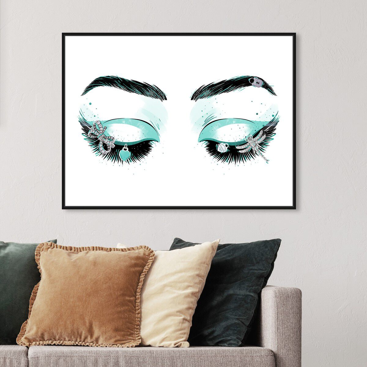 54x36/Framed Canvas/BFL