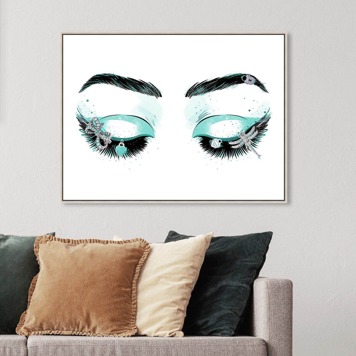 54x36/Framed Canvas/CFL