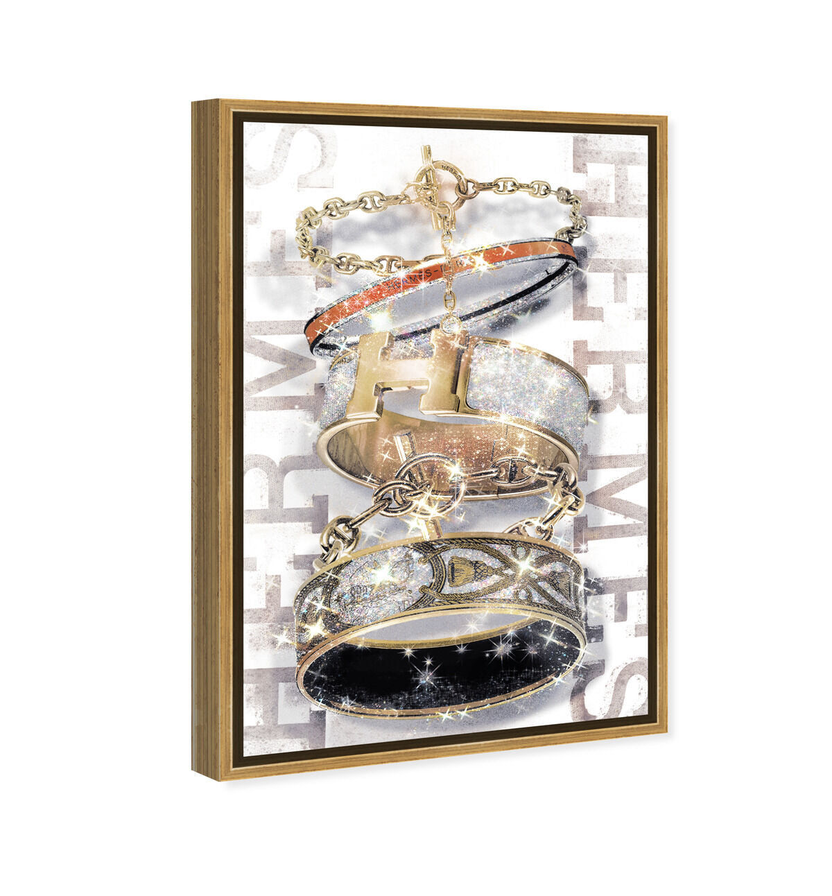 36x54/Framed Canvas/PSGLD