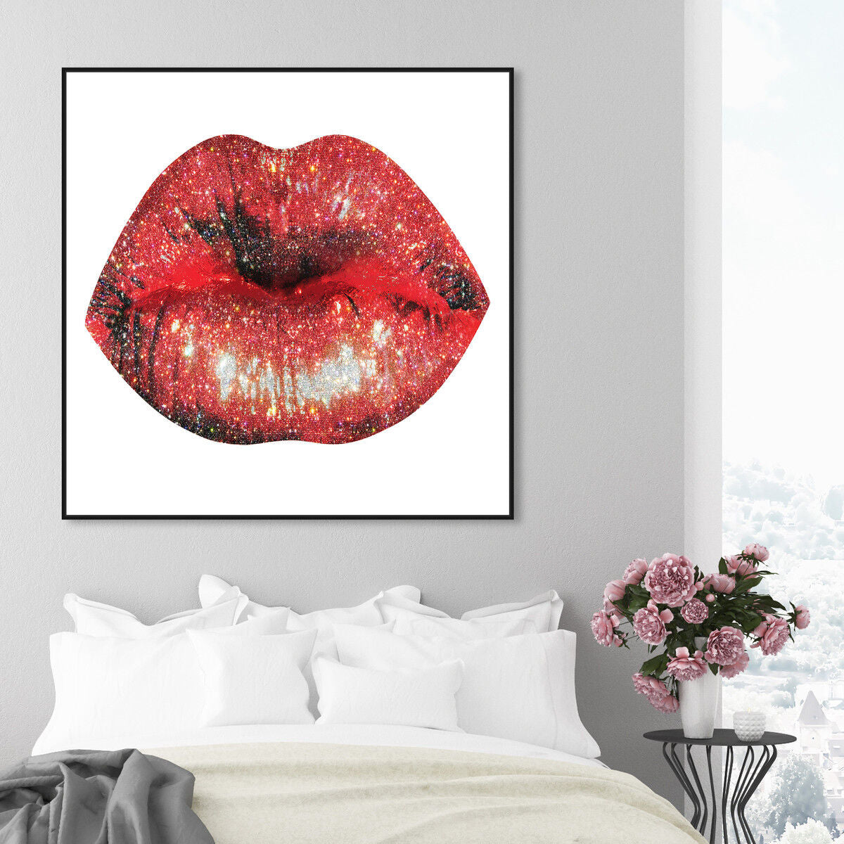 40x40/Framed Canvas/BFL